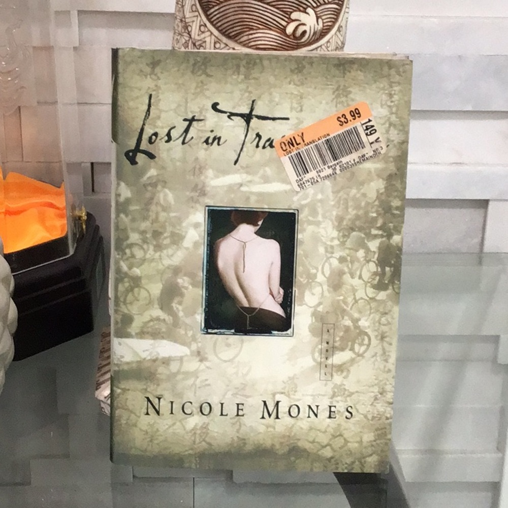 📚Lost In Translation by Nicole Mones Hardcover Contemporary Fiction